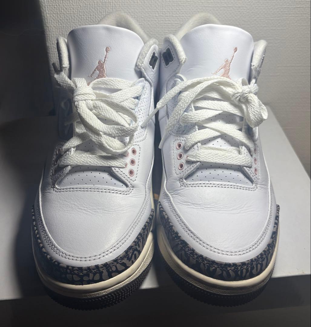 【値引きした金額↓】Air Jordan 3 ホワイト/ピンク