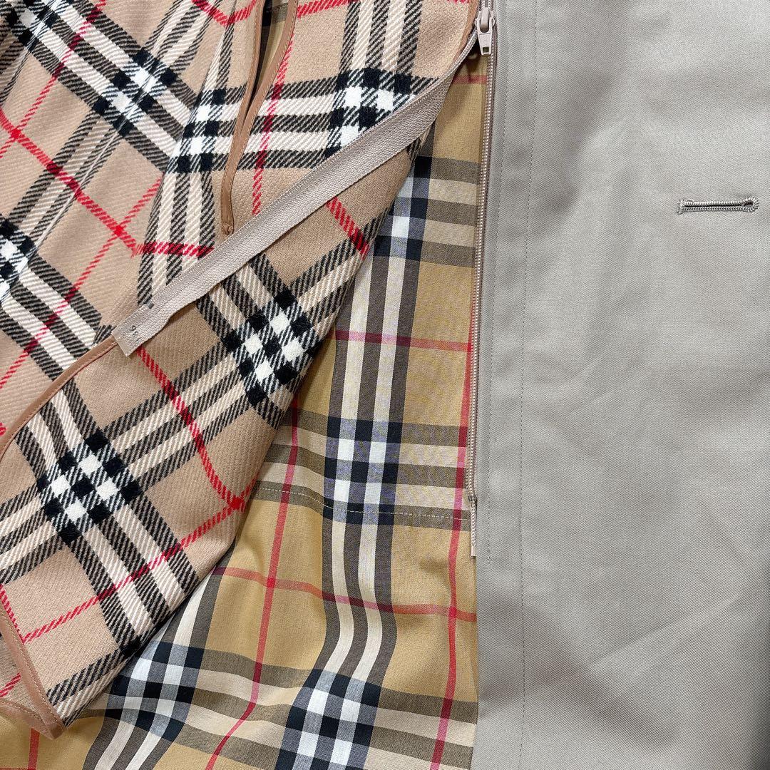 美品✨ バーバリー ロンドン ライナー付き ステンカラーコート ノバチェック