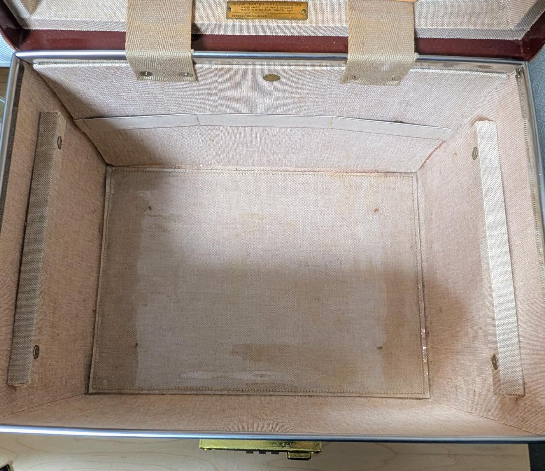 26万 GLOBE-TROTTER サファリ ヴァニティケース