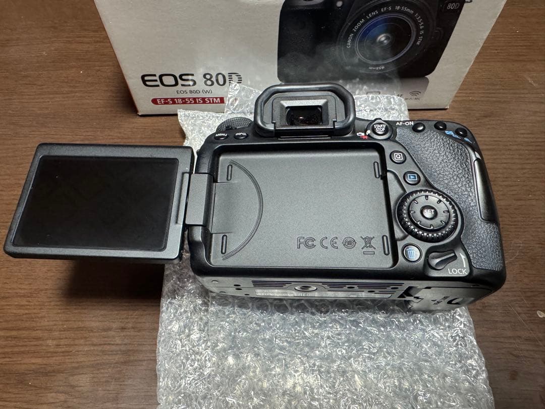 Canon EOS 80D レンズキット EF-S18-55mm デジタル一眼