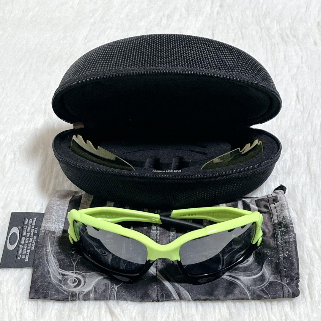 ​【極美品】 オークリー ジョウボーン 04-205 サングラス ライムイエロー