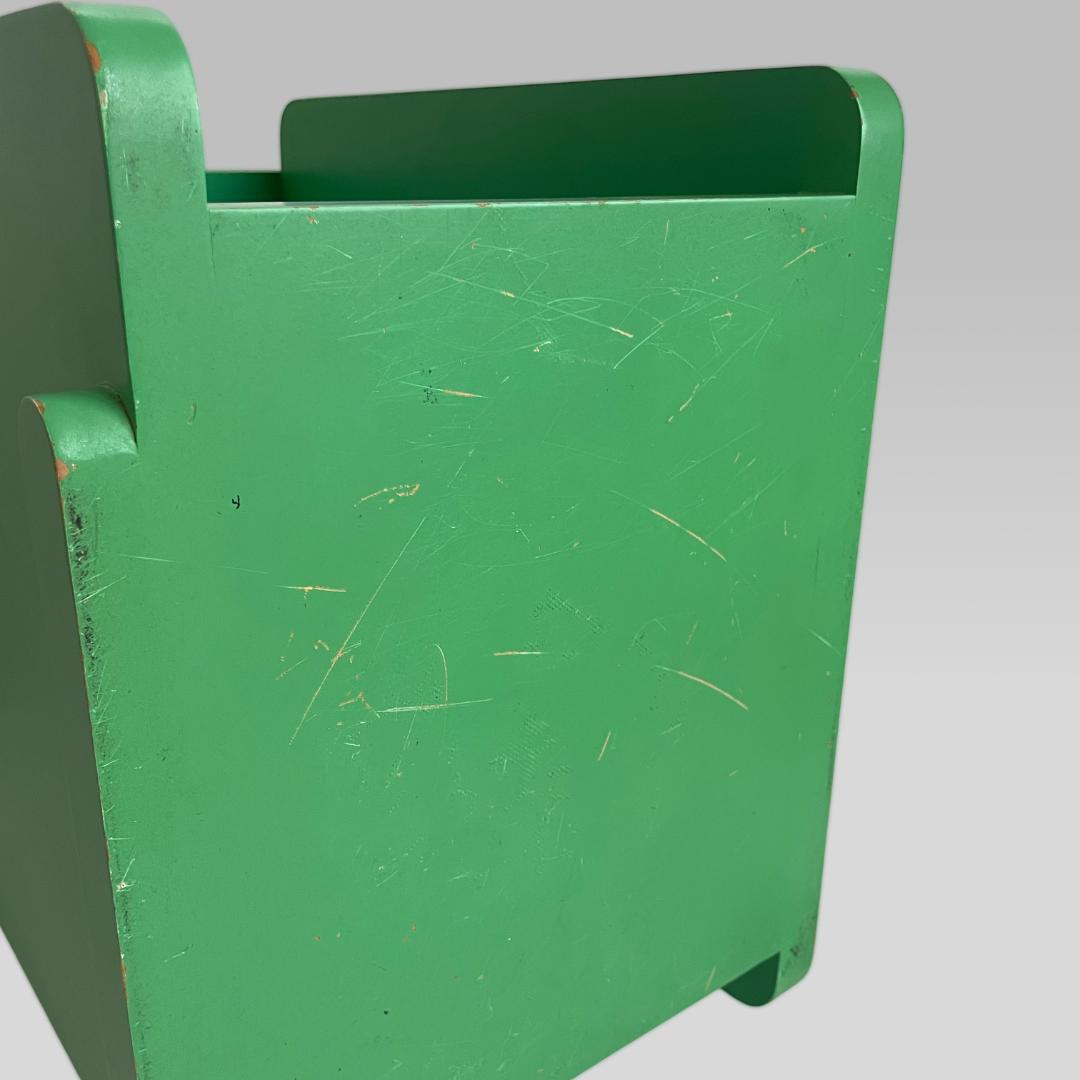 オールド【ポストモダン】ラディカルポップ サイドテーブル ボックス