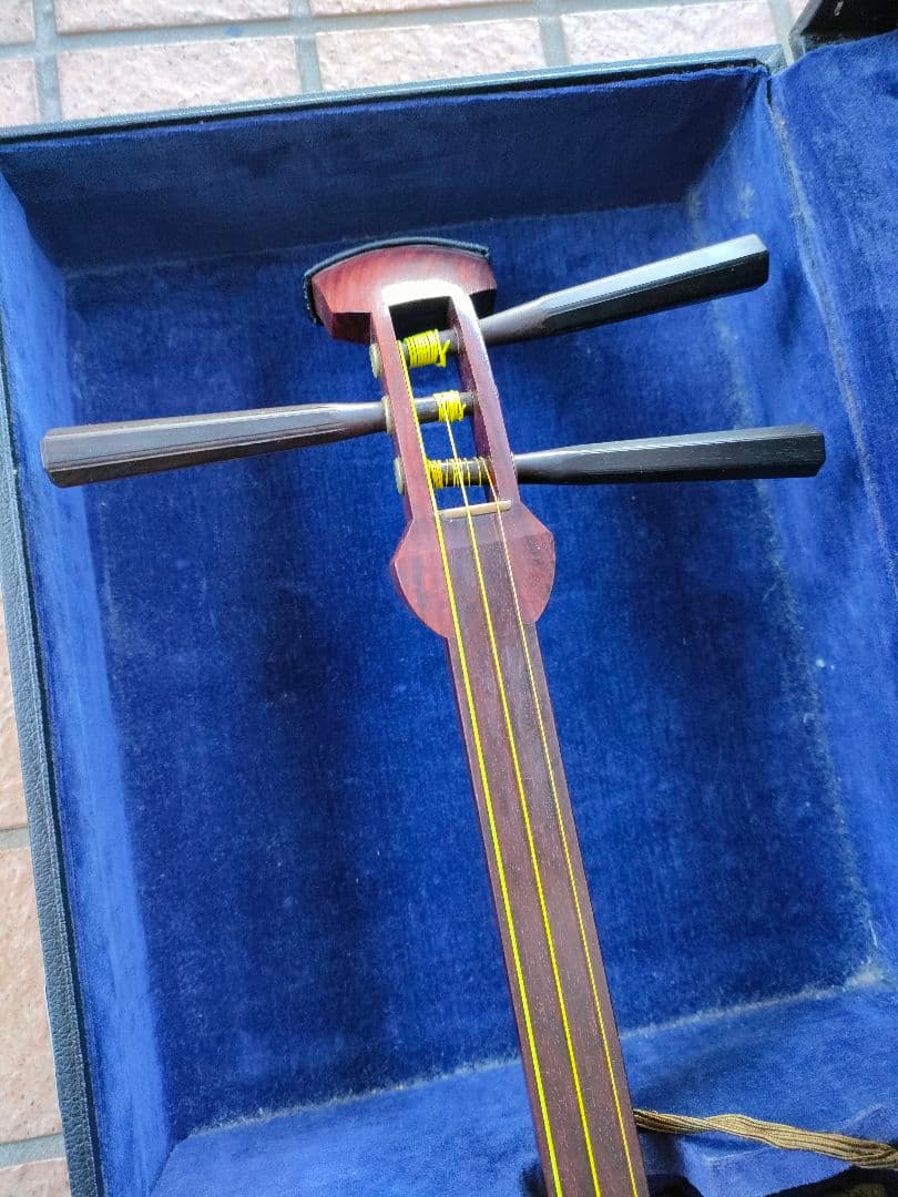 三味線 本体 3弦 ハードケース付き