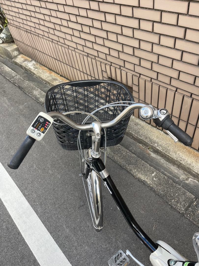 ブラック　パナソニック電動アシスト自転車26インチ　・8.9Ah