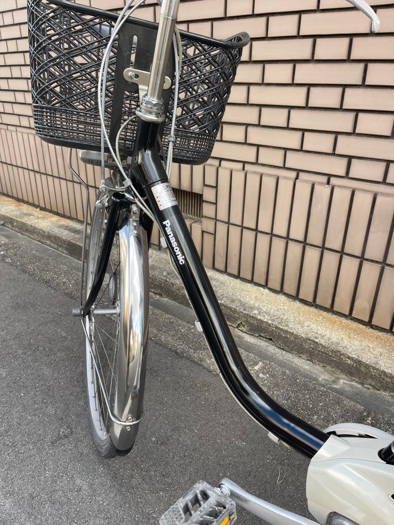 ブラック　パナソニック電動アシスト自転車26インチ　・8.9Ah
