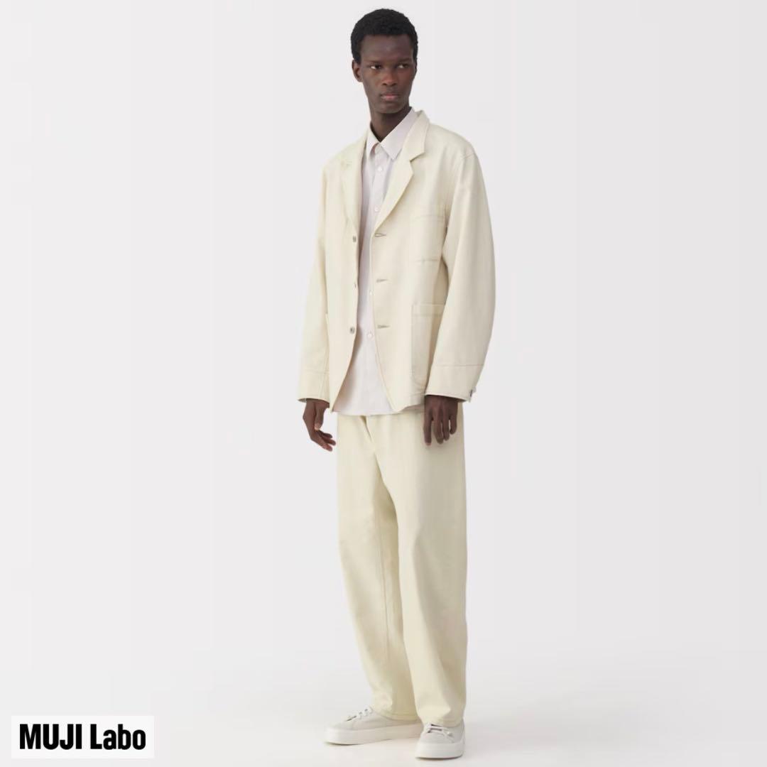 MUJI Labo 和紙混カルゼジャケット 紳士M / 生成 - メルカリ