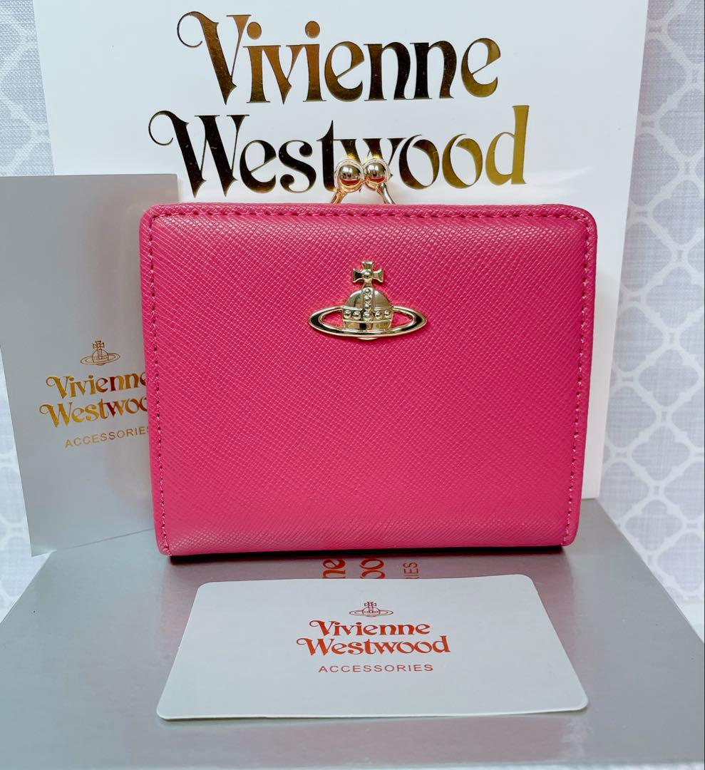 可愛い♡ショッパー付】新品 ヴィヴィアン・ウエストウッド 三つ折り