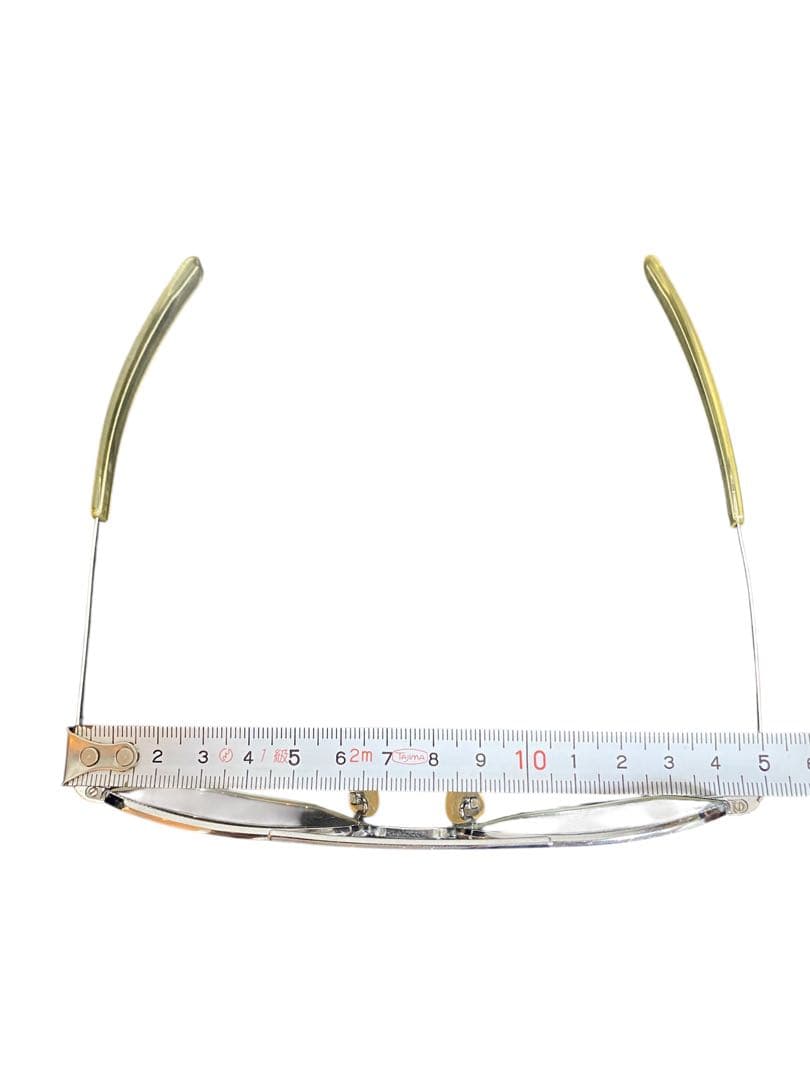 Randolph ビンテージ パイロットサングラス シルバー　ケース付き