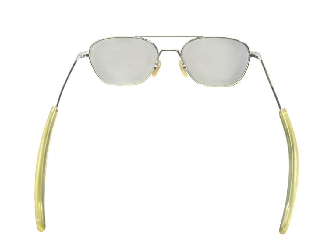 Randolph ビンテージ パイロットサングラス シルバー　ケース付き