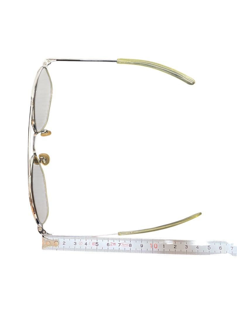 Randolph ビンテージ パイロットサングラス シルバー　ケース付き