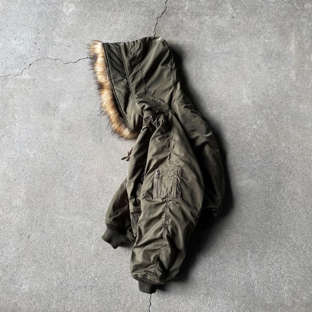 ジャケット・アウター n-2b flight bomber jacket n2b sage khaki