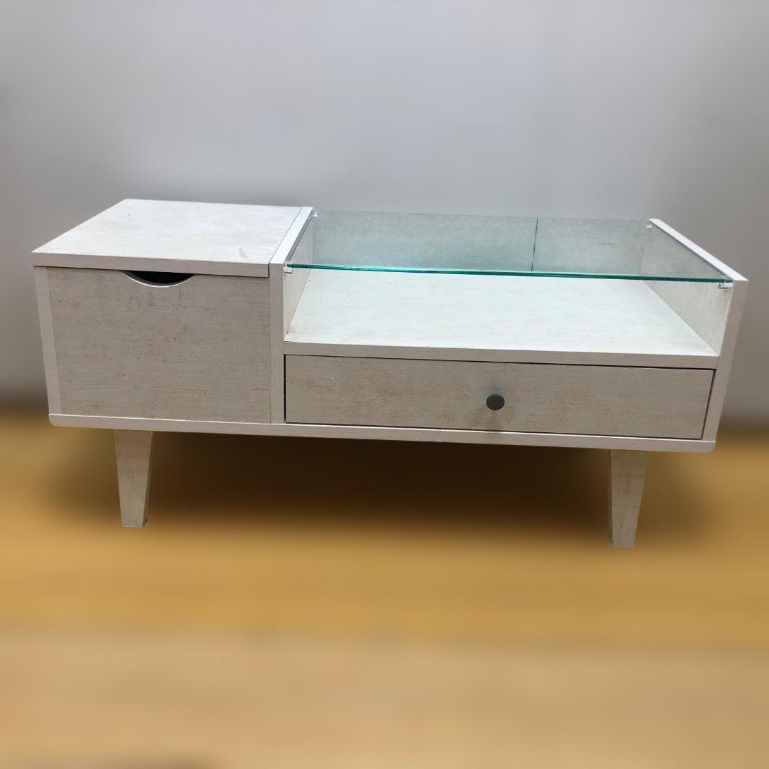 送料無料 ニトリ ドレッサーテーブル SLM9040T 鏡付 化粧台88279