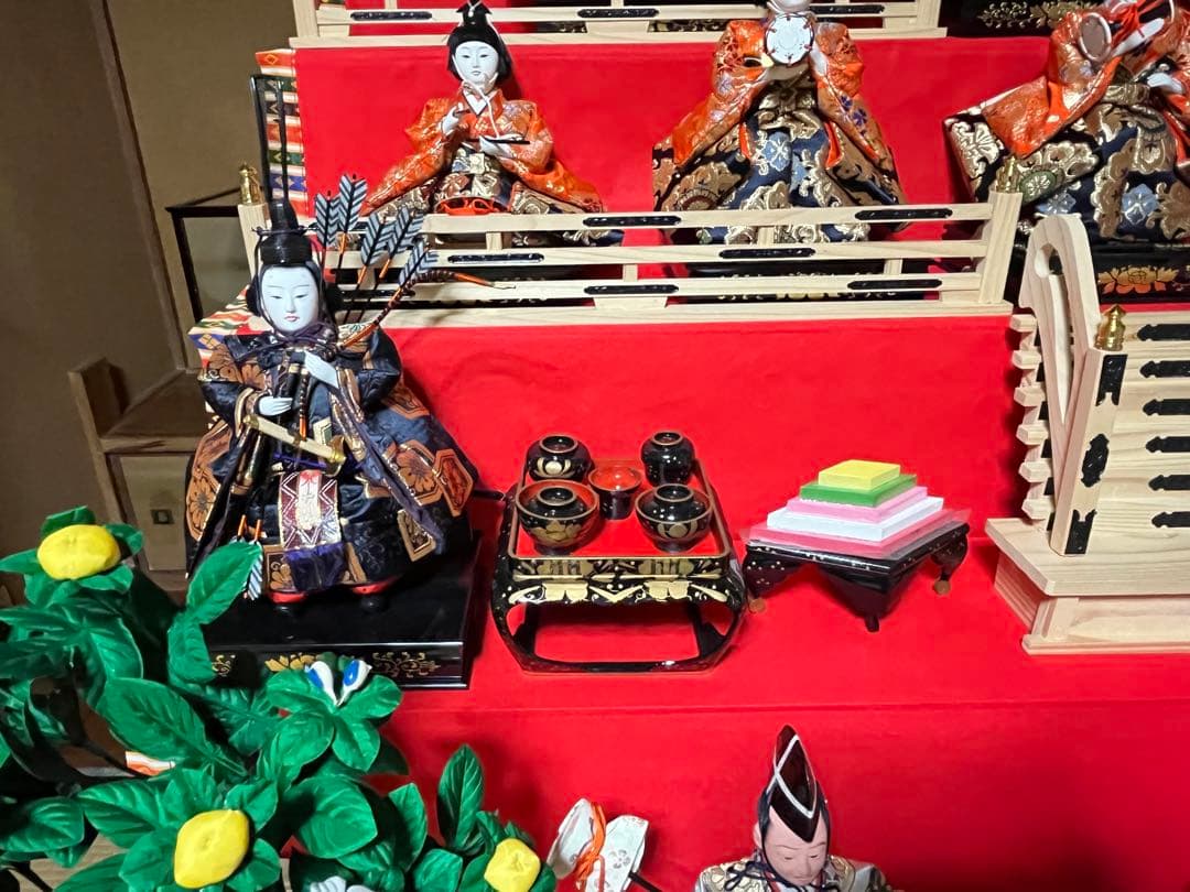 ①発送は2月21日雛壇 7段飾り 春童作 吉野雛 - メルカリ