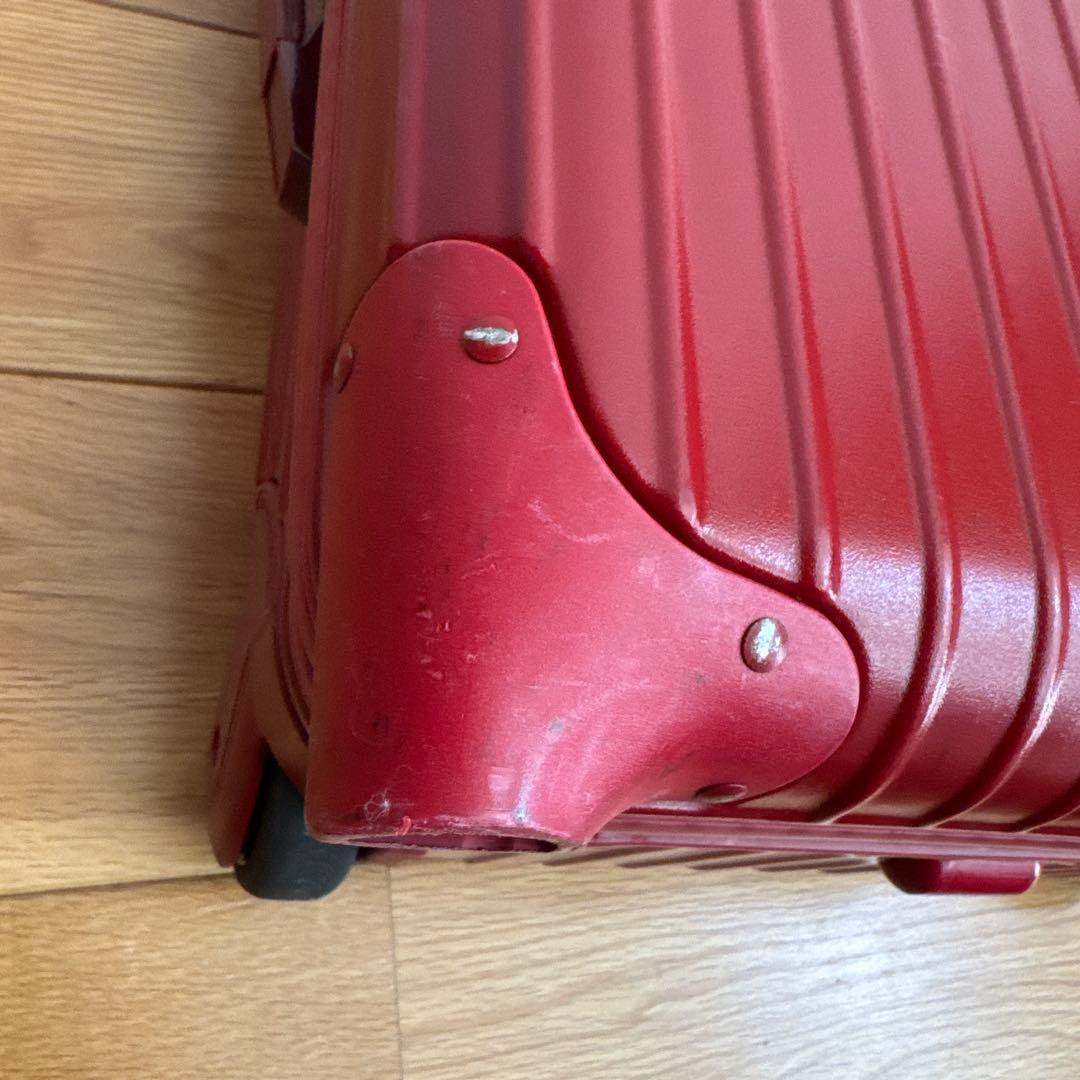 RIMOWA サルサ　赤　レッド　2輪　リモワ