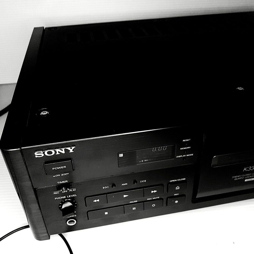 SONY TC-K 333ESG カセットデッキ　ジャンク
