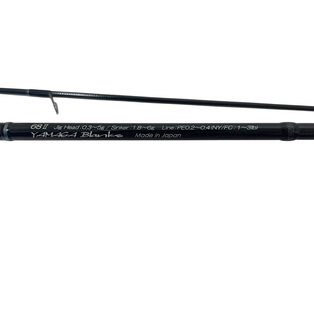【美品】ヤマガブランクス Blue current 68Ⅱ アジングロッド