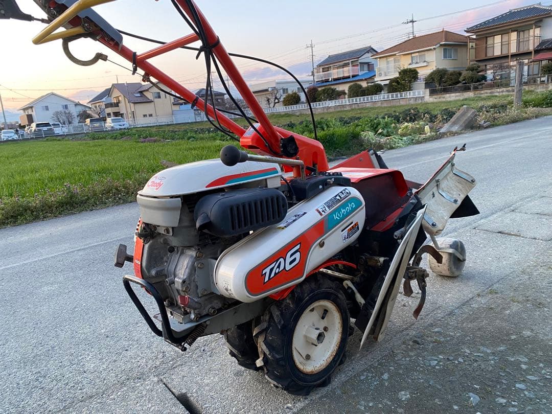 クボタ TA6 いちご管理機 ネギ管理機 動作品 - メルカリ