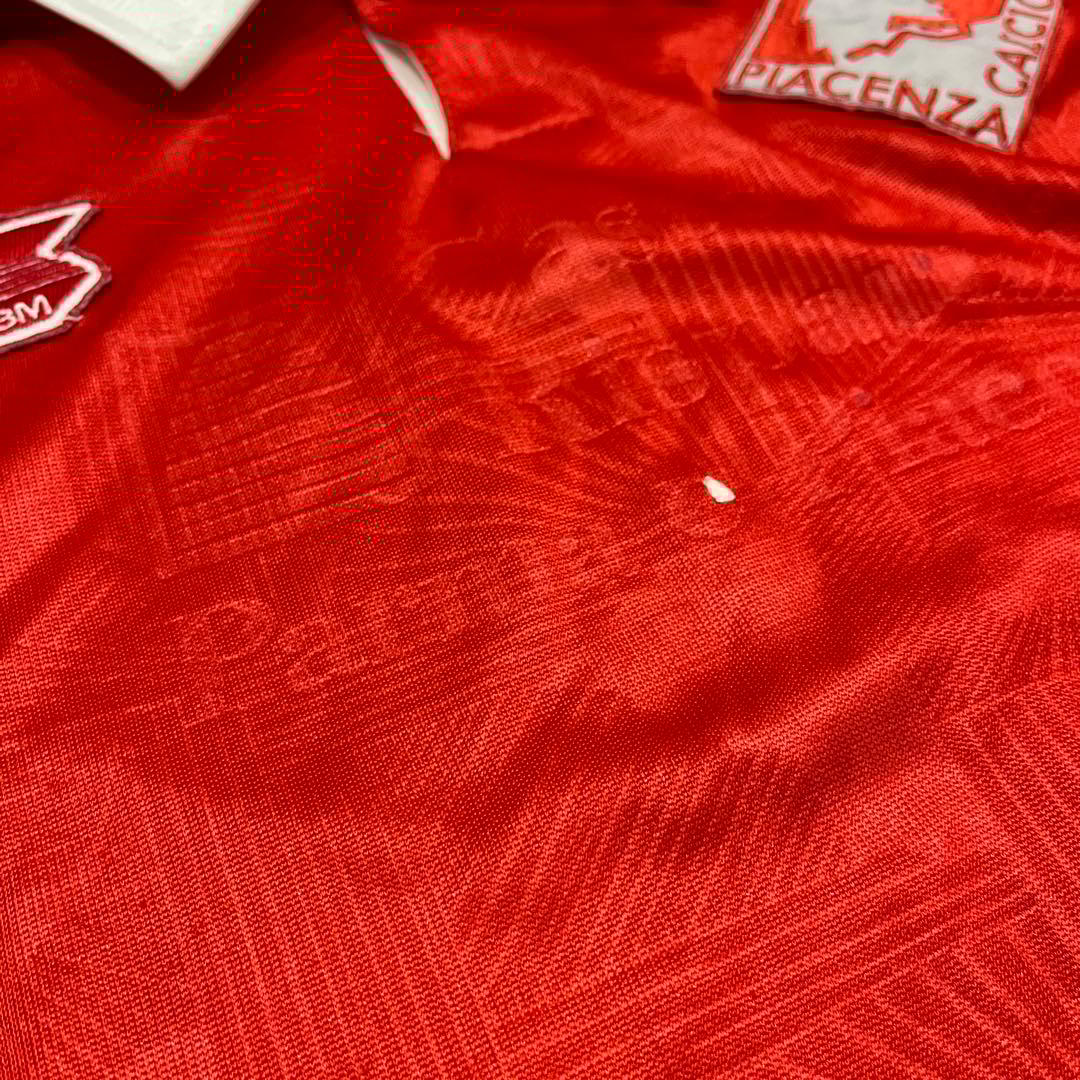 90 ビンテージ　セリエA ピアツェンツア　長袖ユニフォーム　used サッカー