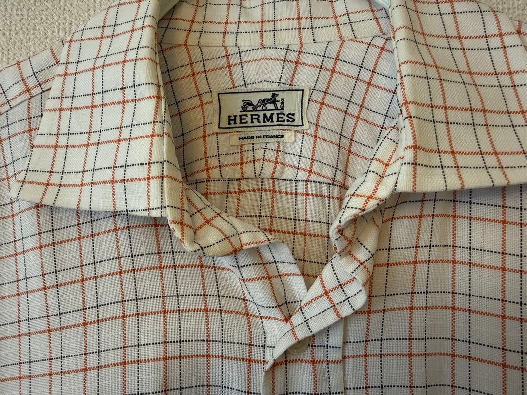 HERMES シャツ arnys charvet auralee comoli - メルカリ