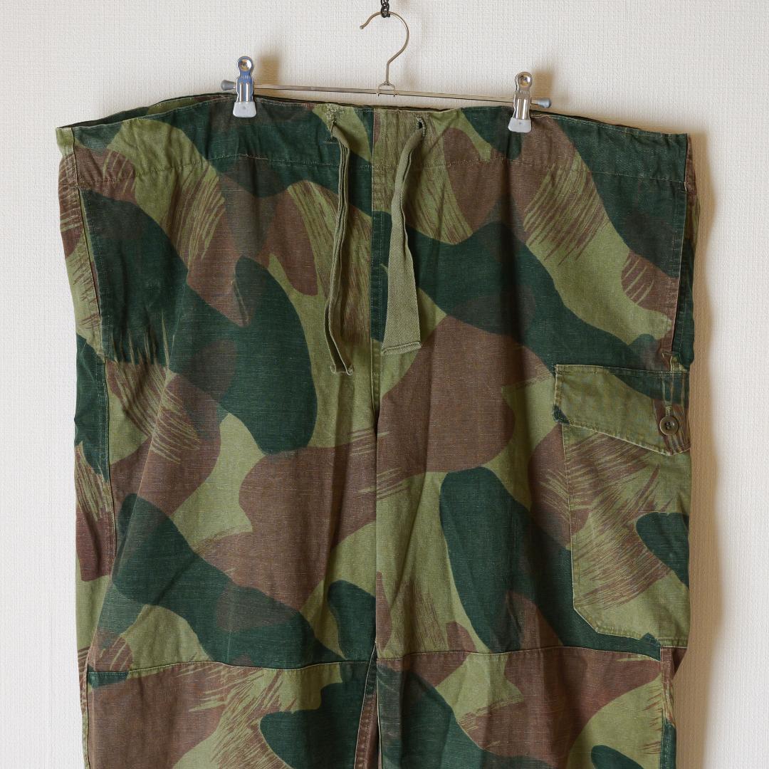 50s ベルギー軍 ブラッシュストロークカモ カーゴパンツ 後期型