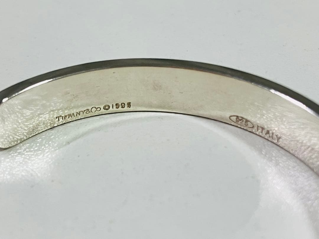 美品 ティファニー アトラス カフバングルTiffany & Co.