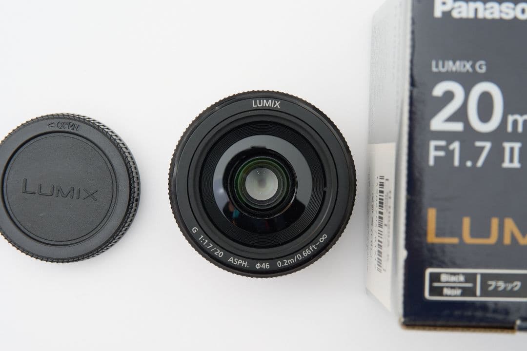 レンズ(単焦点) Panasonic LUMIX G 20mm F1.7 II ASPH.