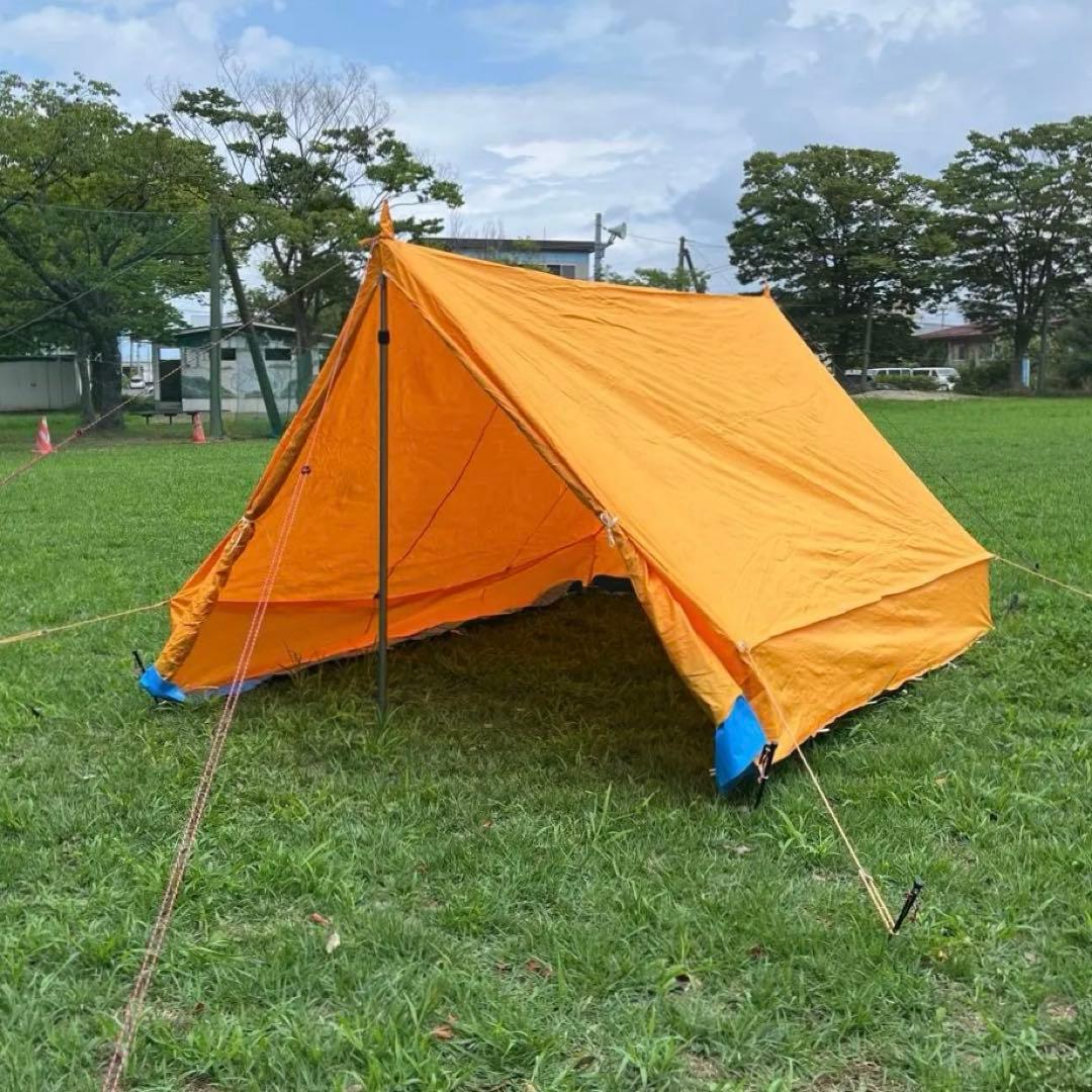 ビンテージ品◾️A型テント ビニロン素材 6人用 ビンテージテント アウトドア