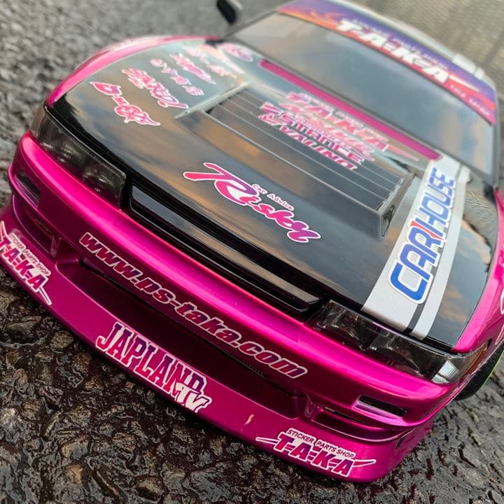 ラジコン ボディ アディクション DMAX S13 シルビア 藤尾明仁