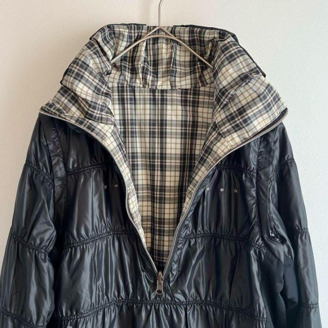 【ヒールクリーク】希少　ジャケット　4way 着回し抜群　秋冬チェック柄　ゴルフ