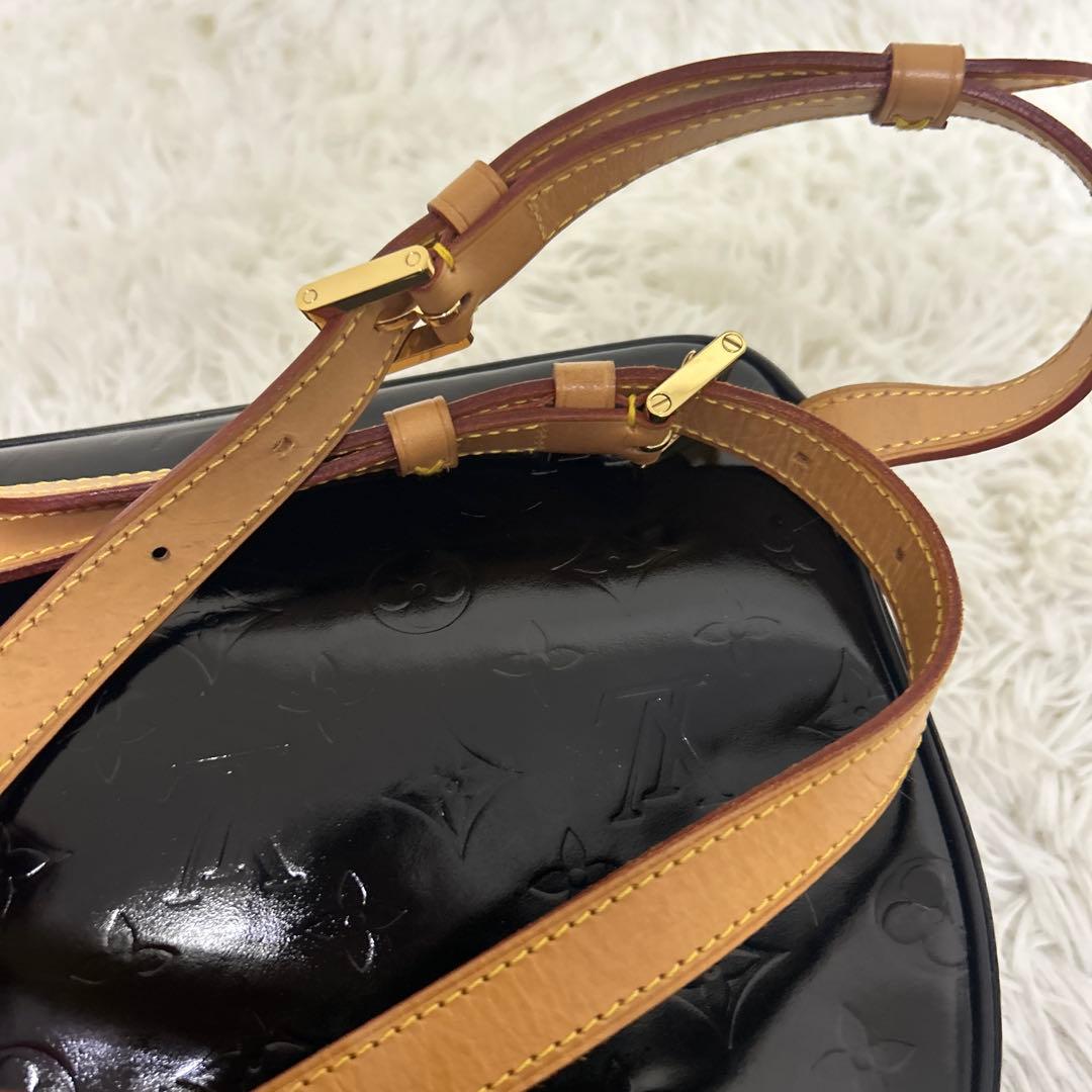 【良品】ルイヴィトン ヴェルニ マーレイ リュック ブラック　正規品