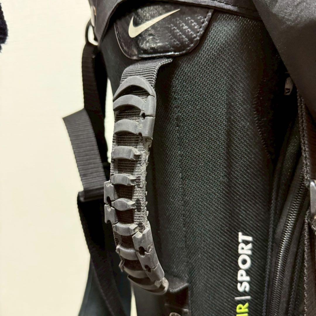 廃盤 希少 NIKE AIR SPORT キャディバッグ スタンド式 黄色 黒色