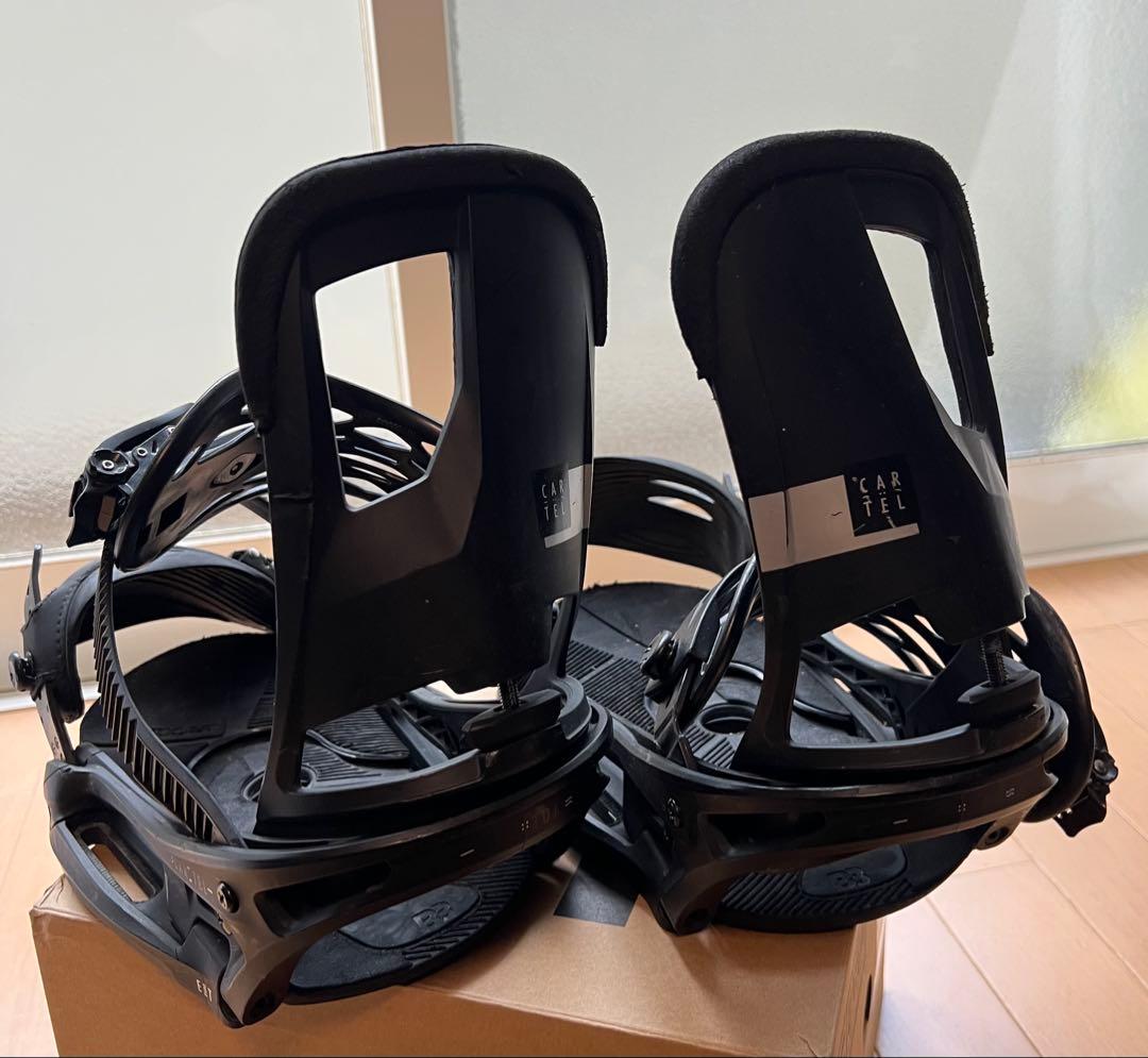 CARTEL Burton スノーボードビンディング ブラック M size