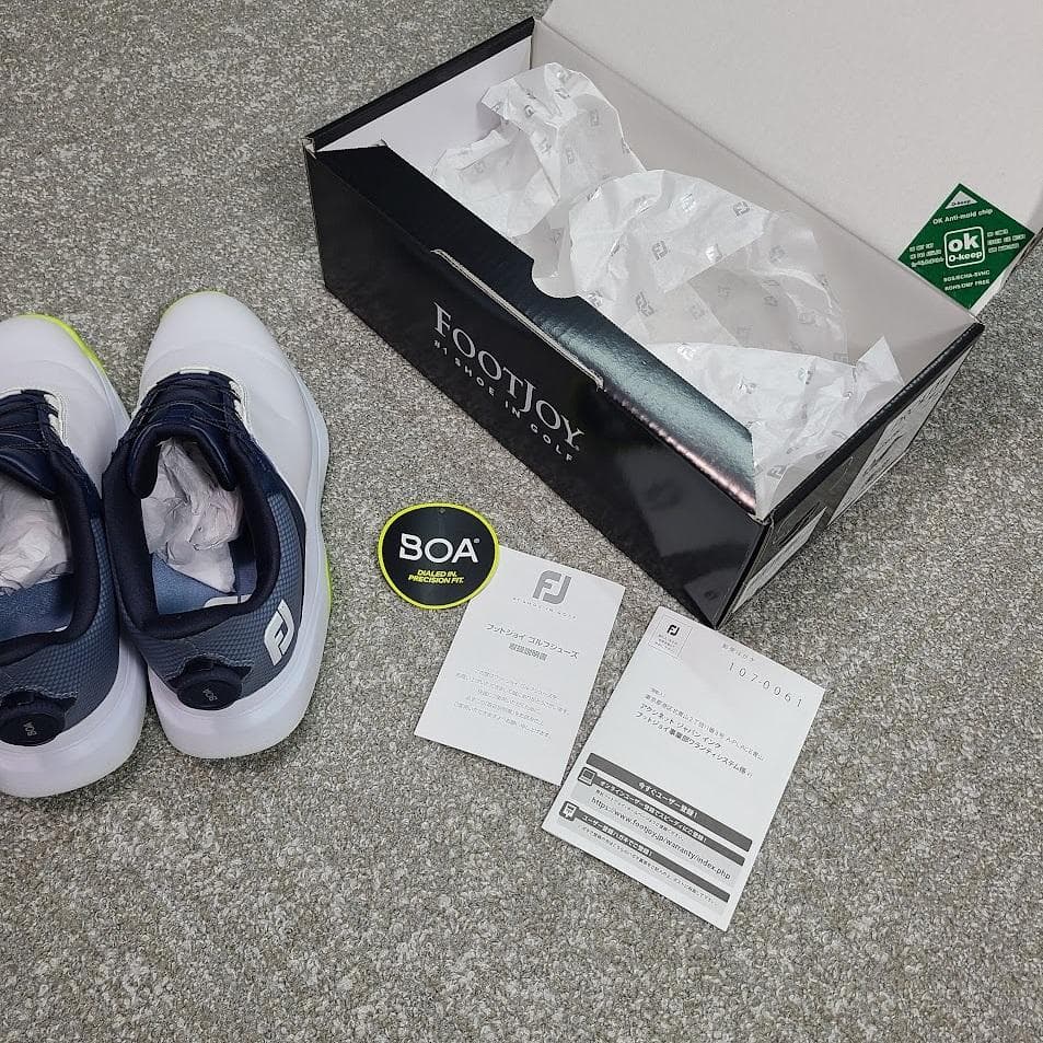 【FOOTJOY】フットジョイゴルフシューズPRO LITE BOA 25.5㎝