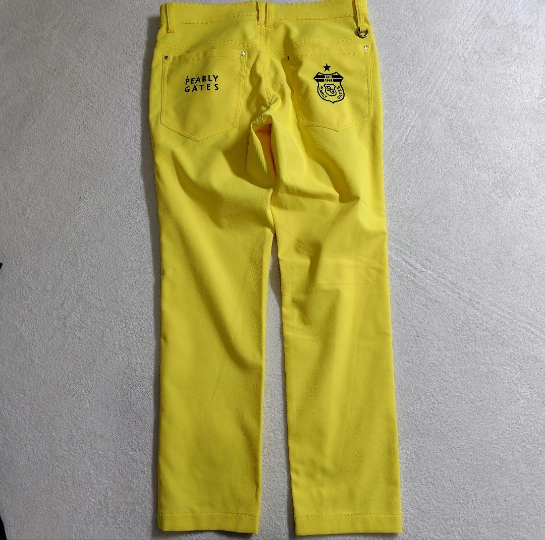 極美品　パーリーゲイツ　ゴルフウエア　パンツ　刺繍　ワンポイント　ビッグロゴ