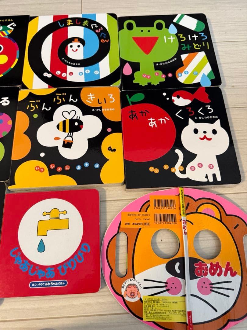 Sassy いっしょにあそぼ　知育絵本 あかちゃんえほん　　12冊セット