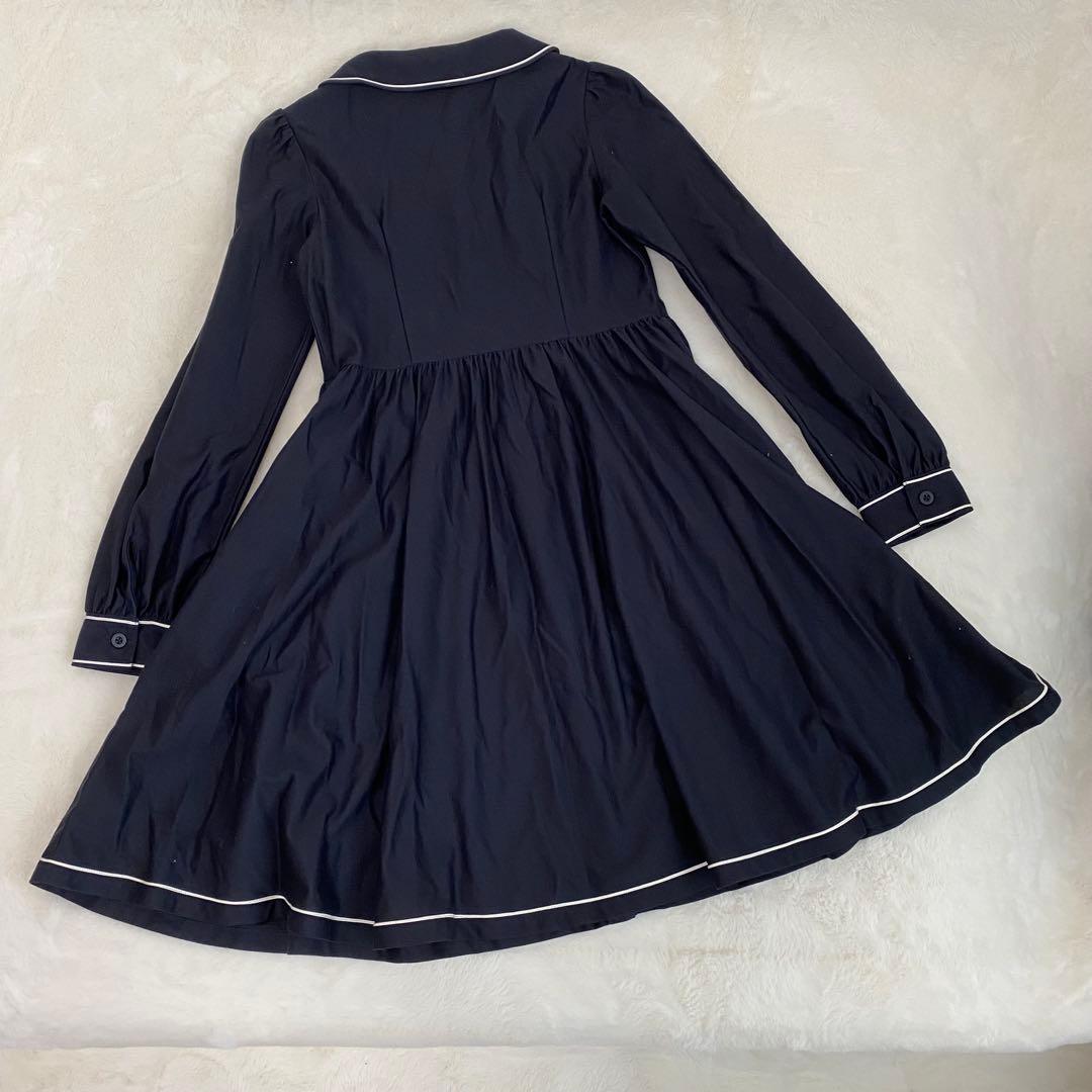 TOCCA 160ネイビー　ワンピース　ドレス　トッカ