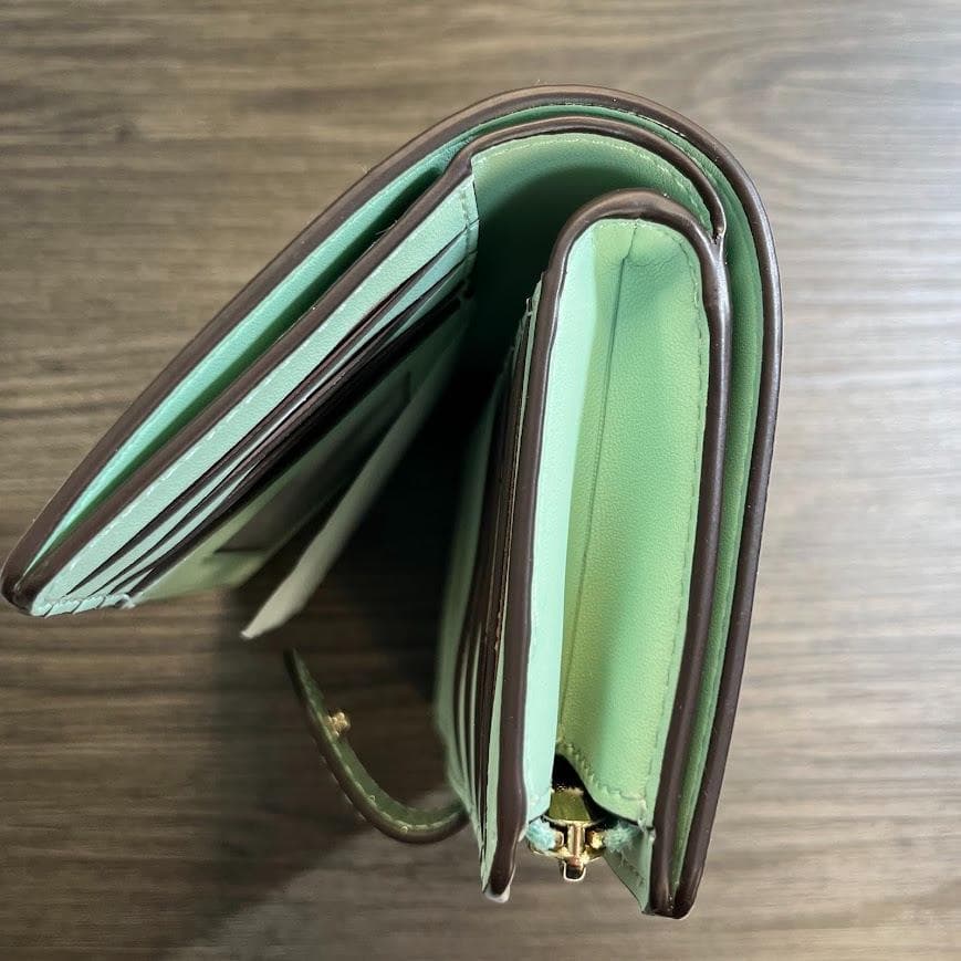 ケイトスペード ニューヨーク グリッター 二つ折り財布 キラキラ