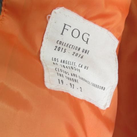 FEAR OF GOD フィアオブゴッド　MA1　ジャンパー　カーキ　中綿　S