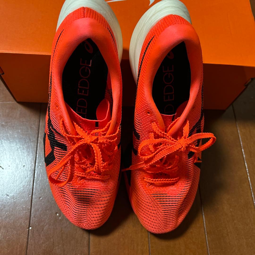 美品！アシックスメタスピードエッジパリ　24.5センチ