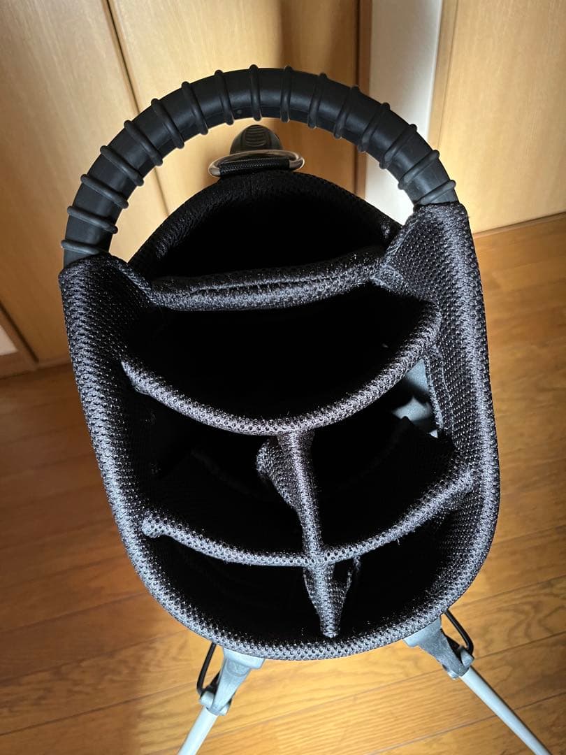 Rough & Swell キャディバッグ グレー・オレンジ