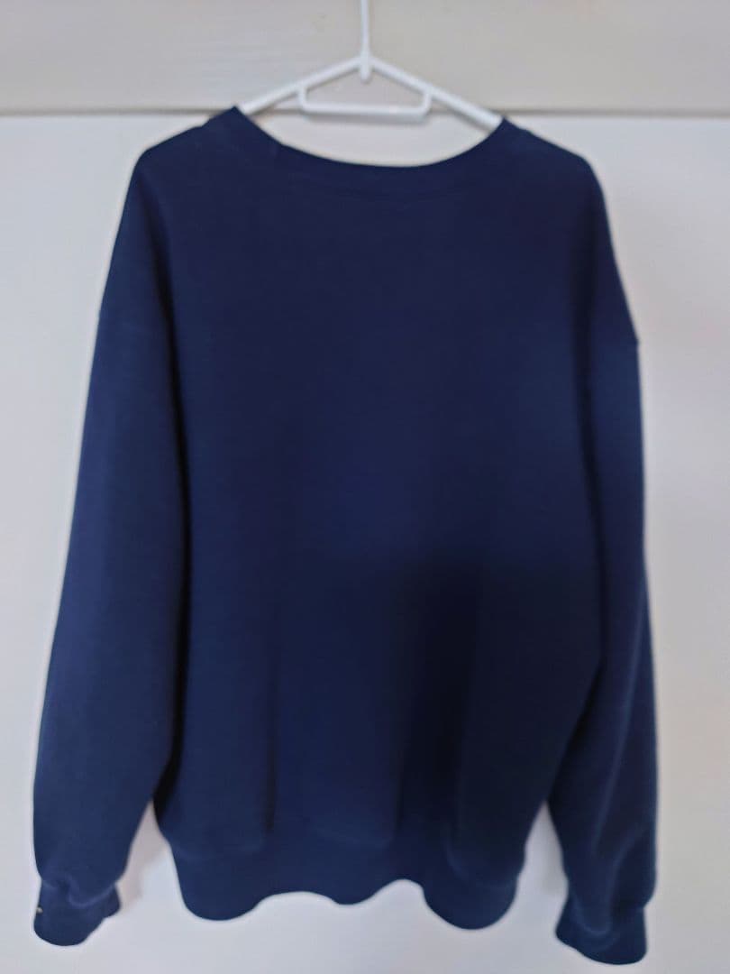 supreme small box crew Mサイズ　ネイビー