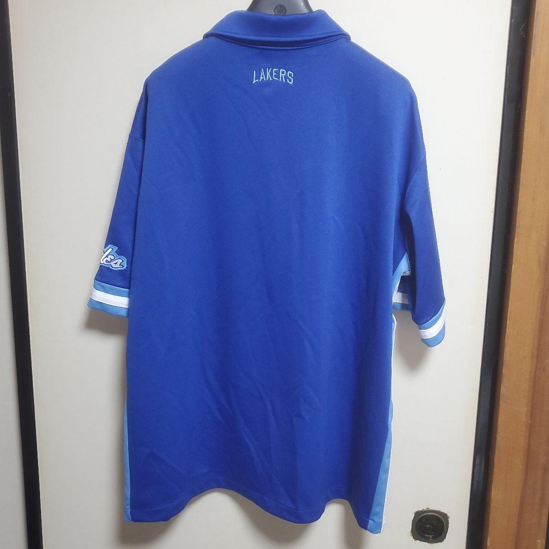 KAI様専用】Majestic レイカーズシューティングシャツ XL 刺繍ロゴ