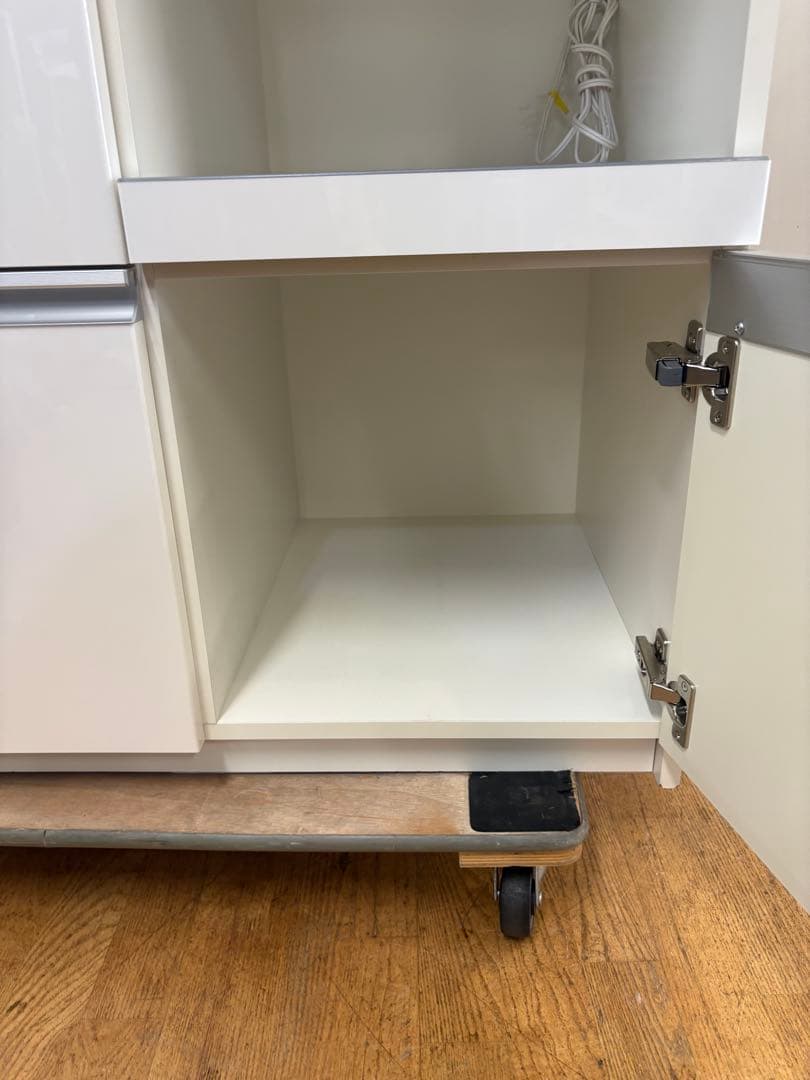 M072 パモウナ製 レンジボード 食器棚 幅1000ｍｍ