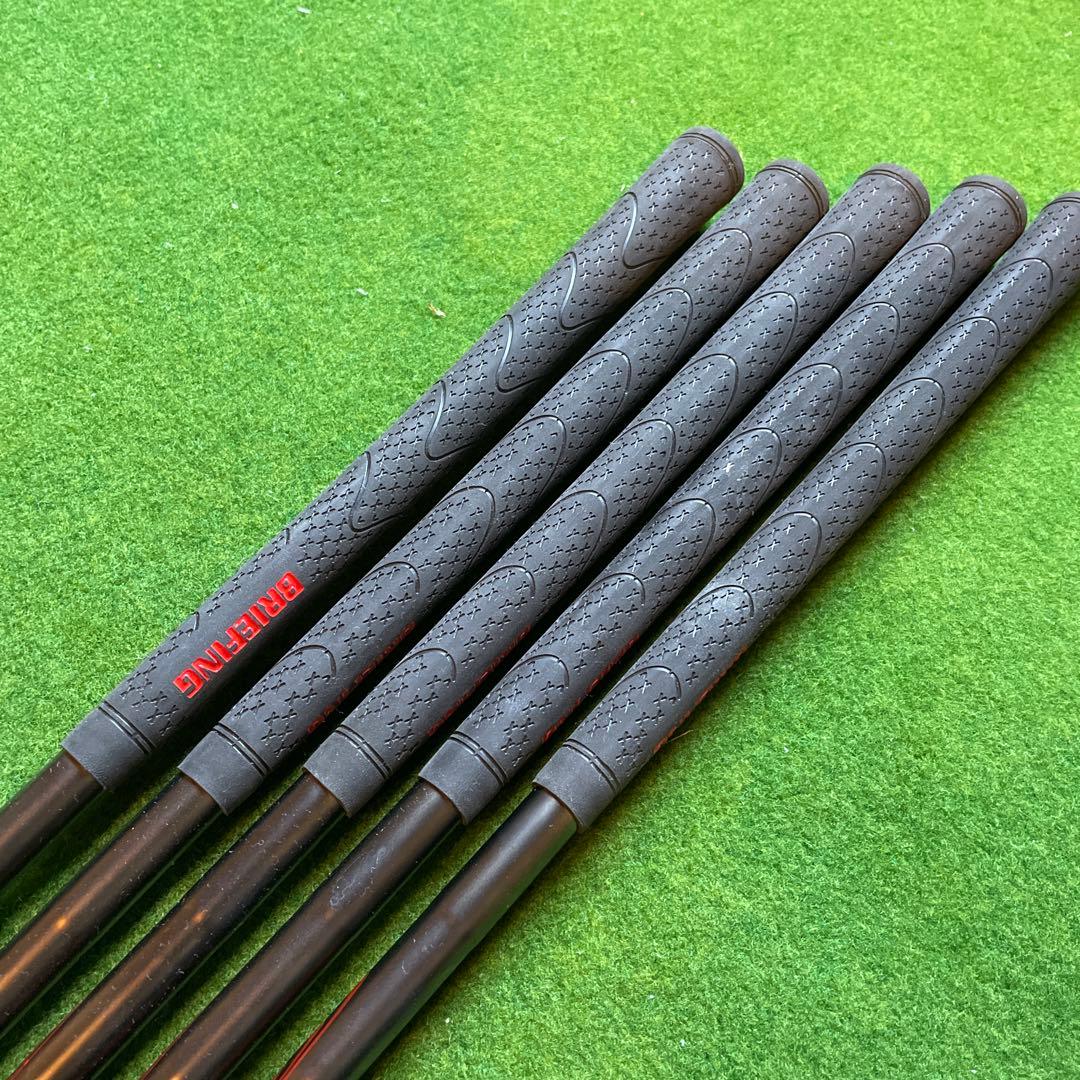ブリーフィング EPON コラボモデル アイアン ５本セット キャディバック付き