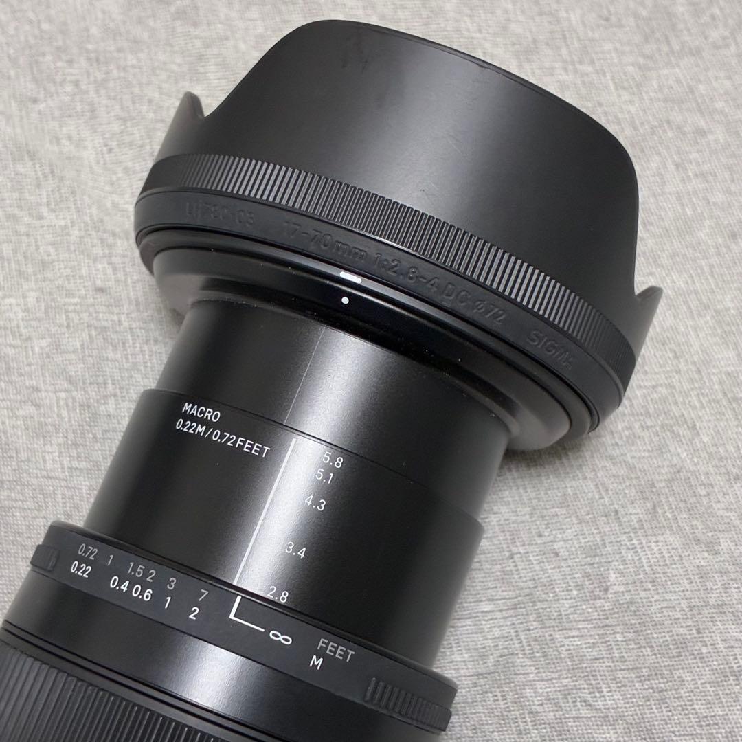 ⭐️美品⭐️シグマ SIGMA 17-70mm F/2.8-4 DC Nikon用