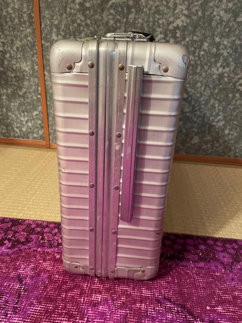 貴重！リモワ×プラダコラボ シルバー アルミキャリーケース