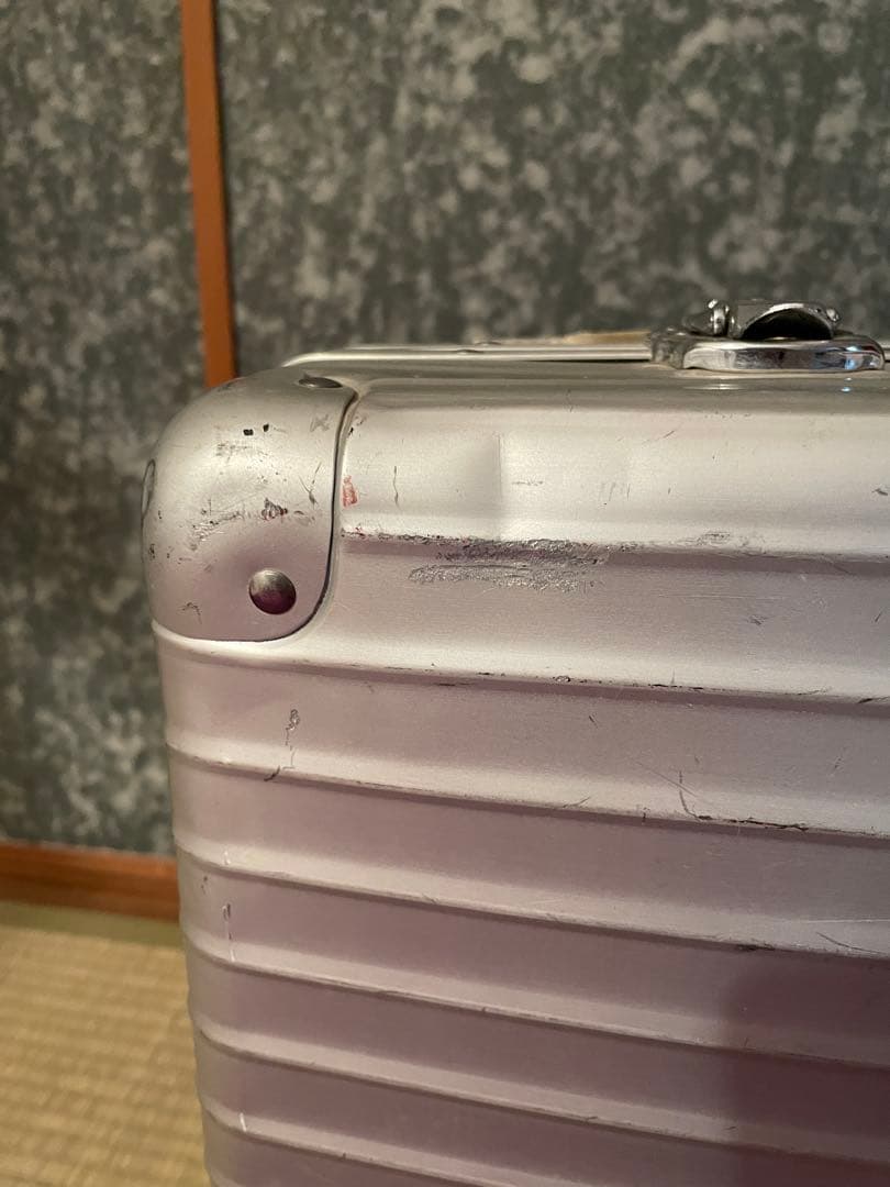 貴重！リモワ×プラダコラボ シルバー アルミキャリーケース