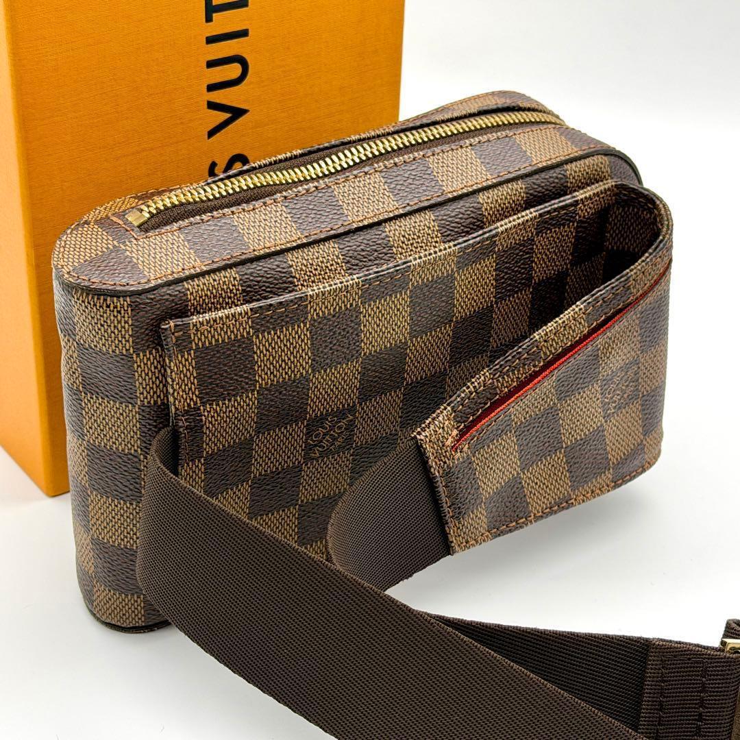 【未使用級品】ルイヴィトン ダミエ ジェロニモス ボディバッグ N51994