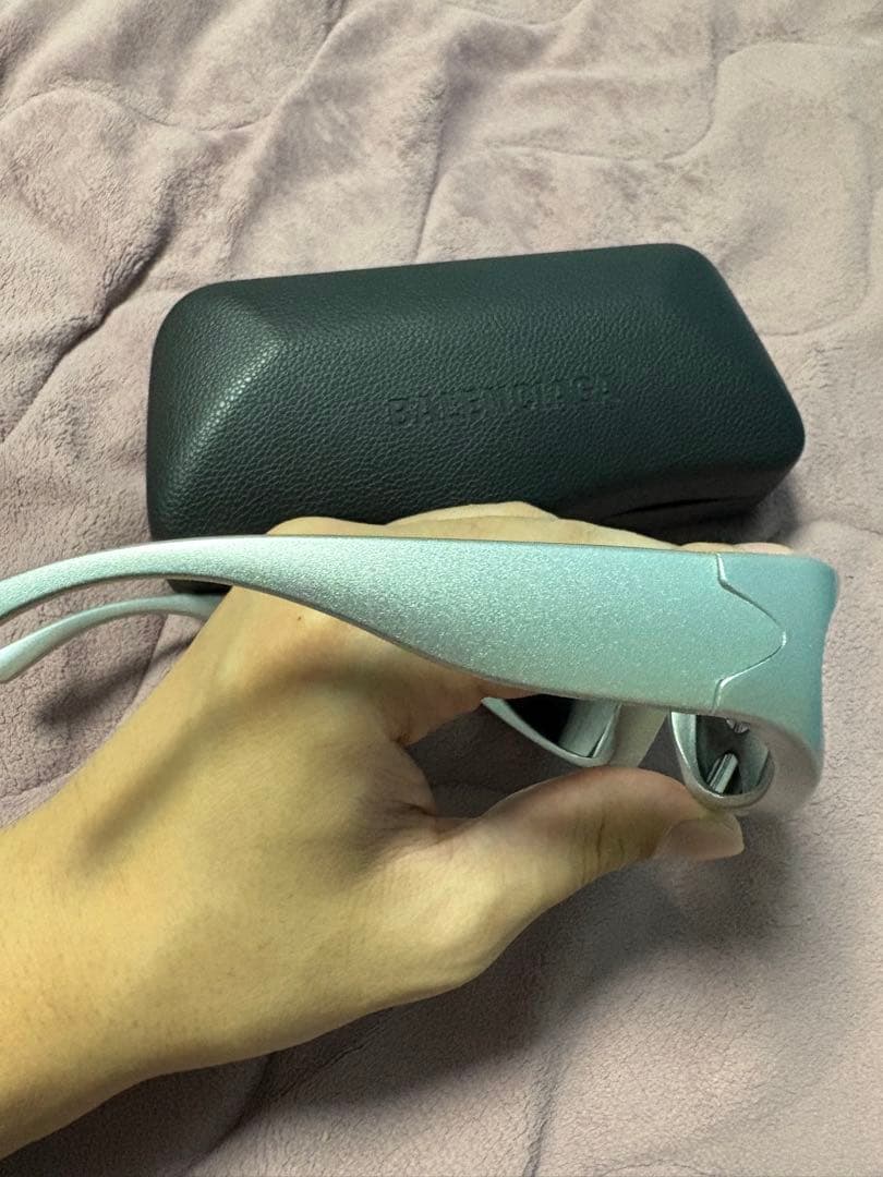 BALENCIAGA シルバー サングラス ケース付き