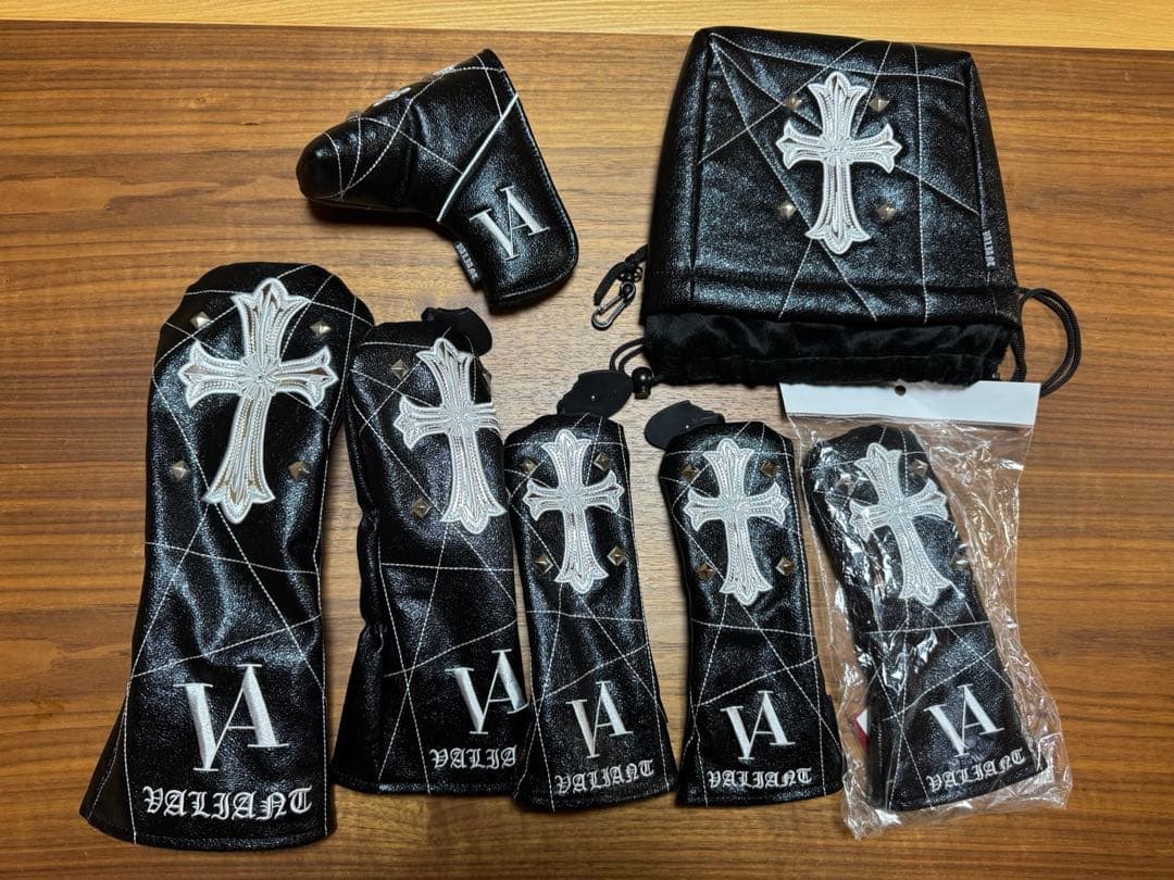 ジオゴ【新品・未使用】VALIANT キャディバッグ ブラック/シルバー